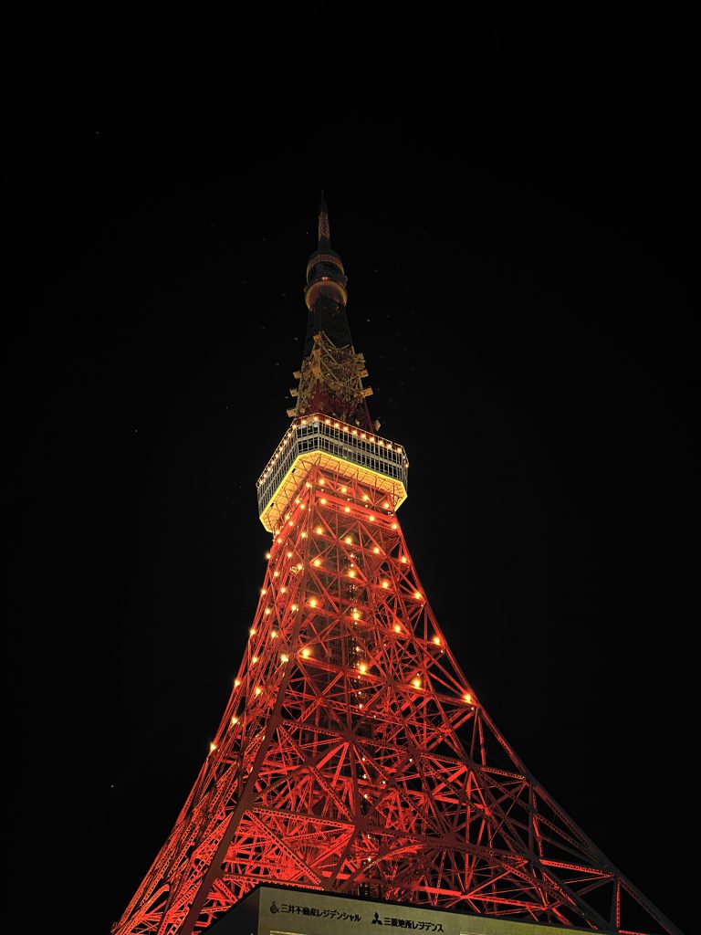 東京タワー ライトアップ 満月